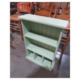 PAINTED WOOD WALL SHELF