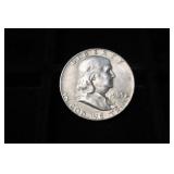 1963 D FRANKLIN HALF DOLLAR 90%