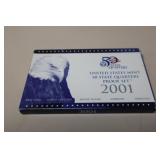 2001 US MINT STATE QUARTERS PROOF SET