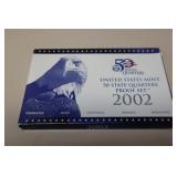 2002 US MINT STATE QUARTERS PROOF SET