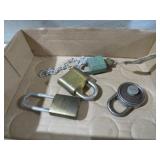COLLECTION OF VINTAGE LOCKS