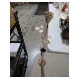 TED ARNOLD MID CENTURY SILVER PLATED ROSE BUD VASE