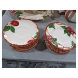 FRANCISCAN EARTHENWARE SAUCERS & DESSERT PLATES