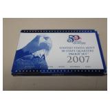 2007 US MINT STATE QUARTERS PROOF SET