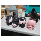 COLLECTION OF SKULLS