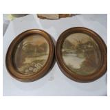 FRANK MASSA VINTAGE PRINTS IN GOLD FRAMES