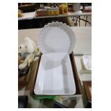 PORTUGAL STONEWARE QUICH & CASSEROLE DISHES