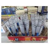 FRANK LLOYD INSPIRED STAINED GLASS TUMBLERS