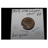 1909 VDB LINCOLN WHEAT CENT
