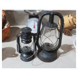 (2) OLD BARN LANTERNS