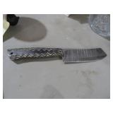 HANDMADE DAMASCUS STEAL FIXED BLADE KNIFE