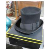 OLD TOP HAT WITH BOX