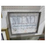 FRAMED MIMI SHADOWBOX