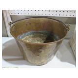 ANTIQUE BRASS APPLE BTTER KETTLE