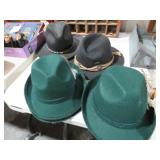 COLLECTION OF GERMAN FELT HATS