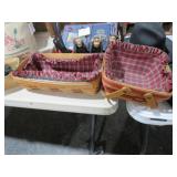 (2) LONGENBERGER BASKETS