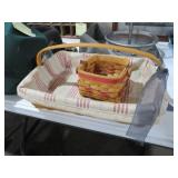 (2) LONGENBERGER BASKETS