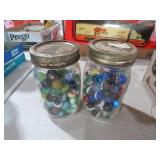 (2) VTG JAR MARBLES