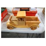 HANDMADE WOOD MODEL TRUCK