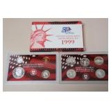 1999 U.S. MINT SILVER PROOF SET