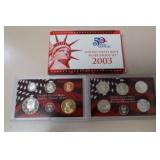 2003 U.S. MINT SILVER PROOF SET
