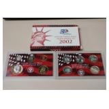 2002 U.S. MINT SILVER PROOF SET