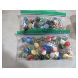(2) BAGS MARBLES