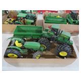JOHN DEERE TRACTORS & WAGON