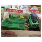 COLL. JOHN DEERE TRACTOR, DOZER & WAGON