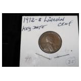 KEY DATE 1912 S LINCOLN WHEAT CENT