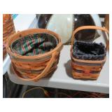 (2) LONGENBERGER BASKETS