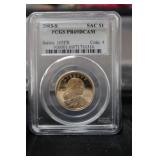 2003 S SACAGAWEA DOLLAR PCGS PR69DCAM