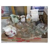 COLL. VTG PITCHERS & GLASSWARE