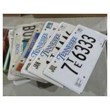 COLL. TN LICENSE PLATES