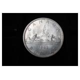 1963 CANADA DOLLAR 80% SILVER