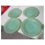FIREKING JADEITE SAUCERS
