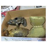 COLL. BRASS BUTTERFLY & ANIMALS