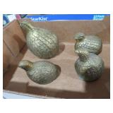 COLL. BRASS QUAILS