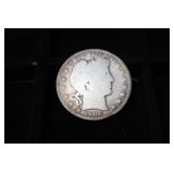 1906 P BARBER QUARTER 90%