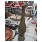 21" VTG BRASS WATER PITCHER