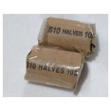 (2) ROLLS KENNEDY HALF DOLLARS - UNRESEARCHED