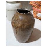 VERY EARLY SPIT GLAZE CROCK