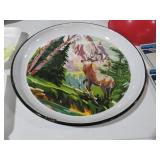 BEAUTIFUL GRANITWARE TRAY