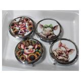 COLLECTION OF PIG MIRRORS