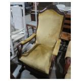 NICE CARVED PADDED SEAT GOOSE  NECK ROCKER