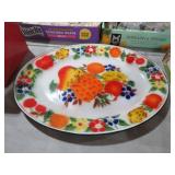 LRG ENAMELWARE FRUIT SERVING TRAY