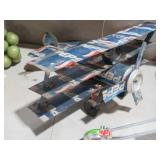 FOLK ART PEPSI DRINK CAN TRI PLANE
