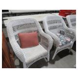 (2) NICE WICKER CHAIRS