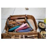 ANTIQUE SPOOLS & YARN