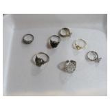 COLL. STERLING & FASHION RINGS